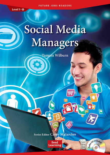 Future Jobs Readers Level 1 : Social Media Managers (Book &amp; CD)