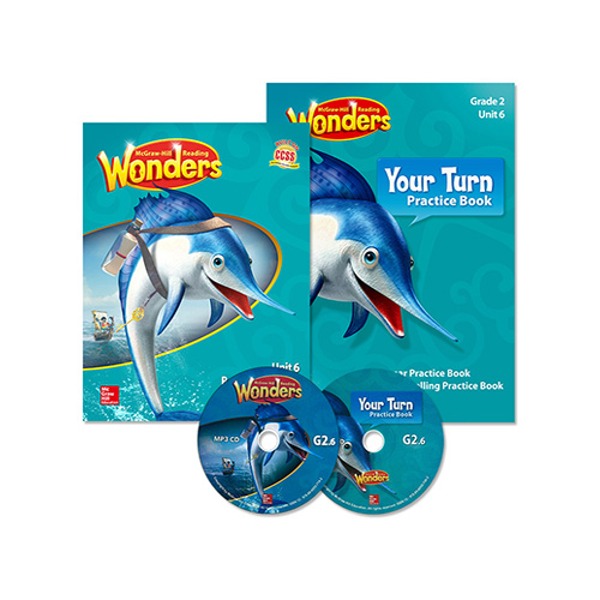 [Assessment 증정] Wonders Package 2.6 (Student Book + Practice Book + MP3 CD 2장)