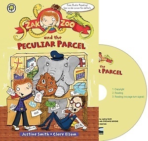 Zak Zoo 02: The Peculiar Parcel (Paperback with Audio QR code+Audio CD)