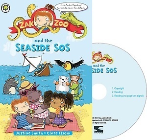 Zak Zoo 03: The Seaside SOS (Paperback with Audio QR code+Audio CD)