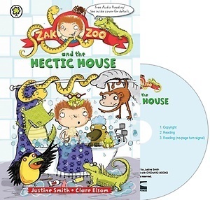 Zak Zoo 05: The Hectic House (Paperback with Audio QR code+Audio CD) 