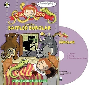 Zak Zoo 06: The Baffled Burglar (Paperback with Audio QR code+Audio CD) 