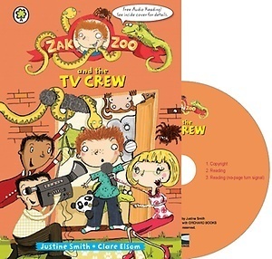 Zak Zoo 07: The TV Crew (Paperback with Audio QR code+Audio CD)