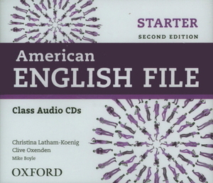 American English File 2E Starter Class Audio CDs