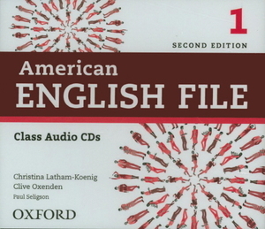 American English File 2E 1 Class Audio CDs