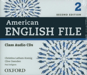 American English File 2E 2 Class Audio CDs
