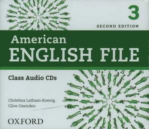 American English File 2E 3 Class Audio CDs