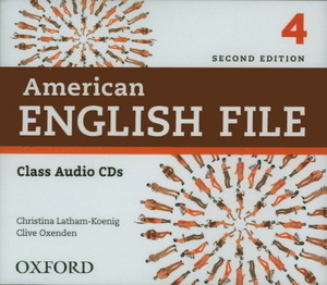 American English File 2E 4 Class Audio CDs
