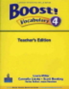 Boost Vocabulary 4 Teacher&#039;s Edition