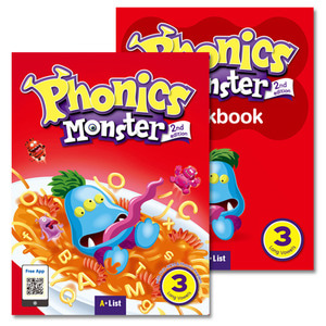 Phonics Monster (2/E) 3 SET (Student Book + Workbook)