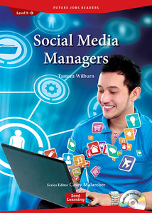 Future Jobs Readers Level 1 : Social Media Managers (Book &amp; CD)