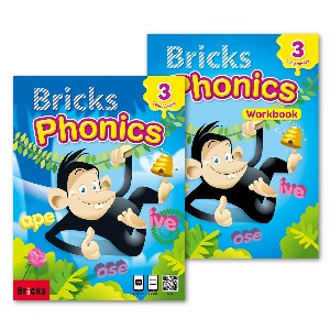 Bricks Phonics 3 Student Book + Workbook SET (총 2부)