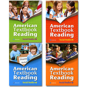 American Textbook Reading Social Studies 1~4 SET