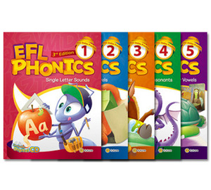 EFL Phonics 1~5 Student Book SET (3rd Edition)