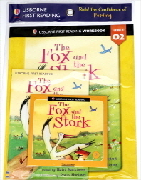 Usborne First Reading Workbook Set 1-2 : The Fox and the Stork 