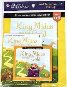Usborne First Reading Workbook Set 1-9 : King Midas and the Gold
