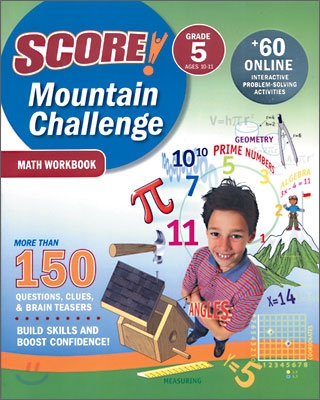 Score! Mountain Challenge : Math Workbook : Grade 5