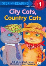 Step into Reading 1 City Cats Country Cats (Book+CD+Workbook)