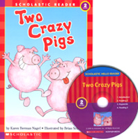 Scholastic Hello Reader CD Set - Level 2-07 | Two Crazy Pigs