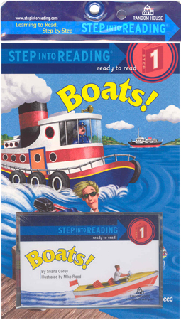Step into Reading 1 Boats! (Book+CD+Workbook)
