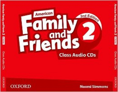 AMERICAN FAMILY AND FRIENDS (2E) 2 Class AUDIO CDs