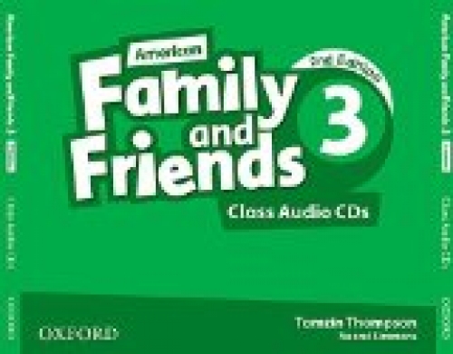 AMERICAN FAMILY AND FRIENDS (2E) 3 Class AUDIO CDs