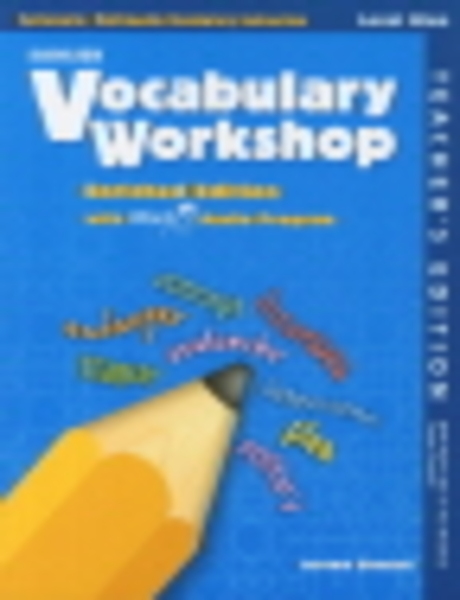 Vocabulary Workshop(enriched) TG Blue 