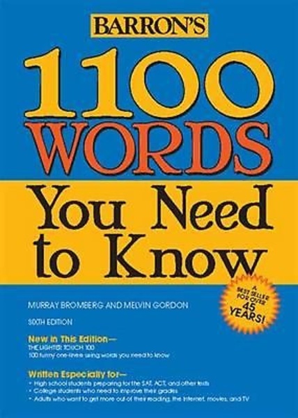 1100 Words You Need to Know (Paperback/ 6th Ed.)