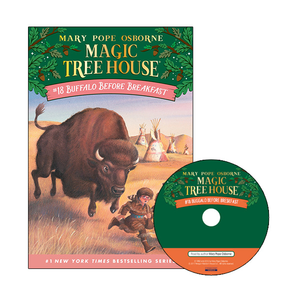 Magic Tree House #18 Buffalo Before Breakfast : BOOK+AudioCD