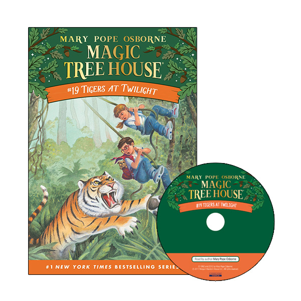 Magic Tree House #19 Tigers At Twilight : BOOK+AudioCD