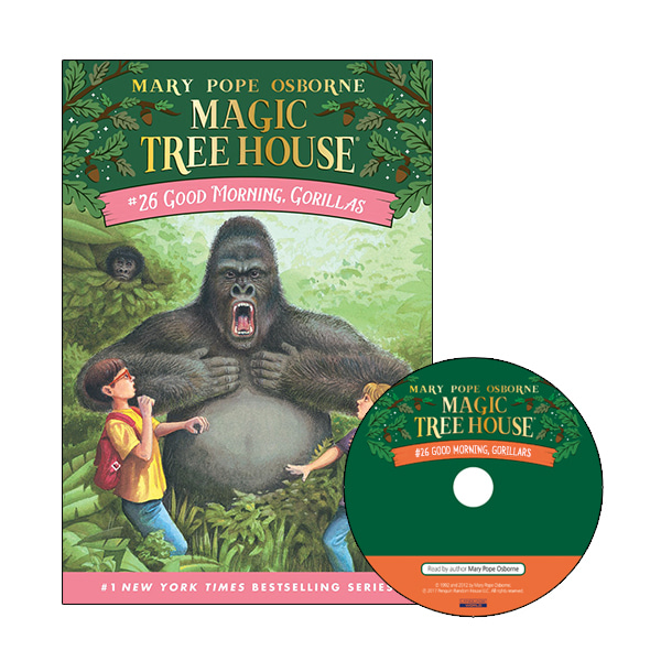 Magic Tree House #26 : Good Morning, Gorillas : BOOK+AudioCD