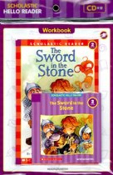 Scholastic Hello Reader Level 2-14 | The Sword in the Stone : Paperback+Workbook+Audio CD