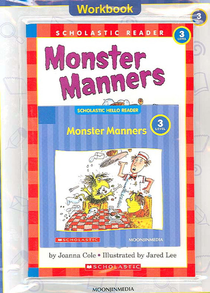 Scholastic Hello Reader Level 3-01 | Monster Manners : Paperback+Workbook+Audio CD