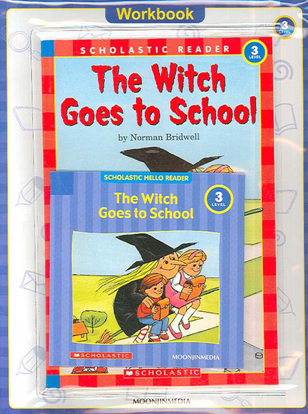 Scholastic Hello Reader Level 3-04 | The Witch Goes to School : Paperback+Workbook+Audio CD
