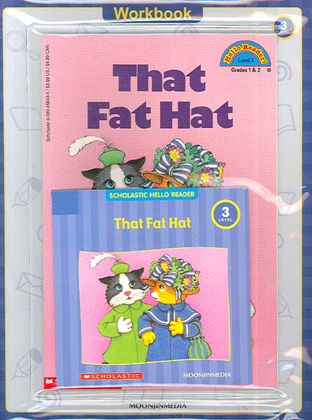 Scholastic Hello Reader Level 3-08 | That Fat Hat : Paperback+Workbook+Audio CD