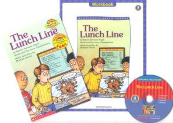 Scholastic Hello Reader Level 3-09 | The Lunch Line : Paperback+Workbook+Audio CD