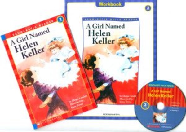 Scholastic Hello Reader Level 3-10 | A Girl Named Helen Keller : Paperback+Workbook+Audio CD