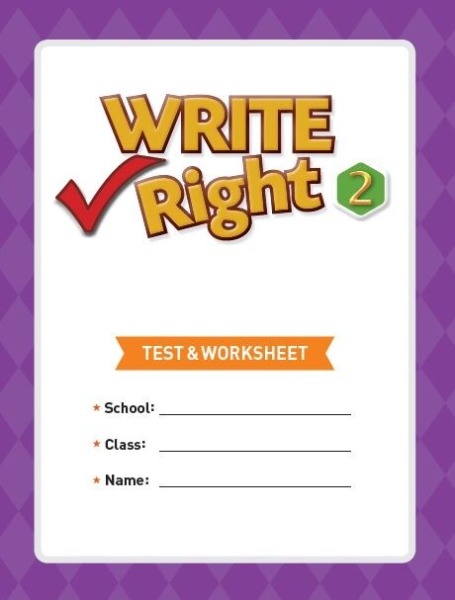 Write Right 2 Test &amp; Worksheet