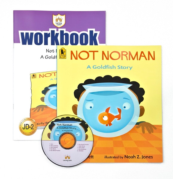 러닝캐슬 JD-02-Not Norman: A Goldfish Story (SB+WB+CD)