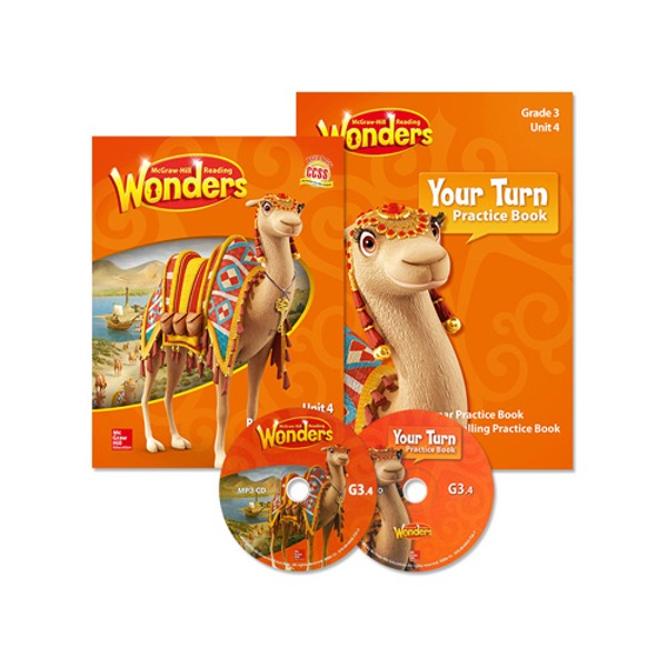 [Assessment 증정] Wonders Package 3.4 (Student Book + Practice Book + MP3 CD 2장)