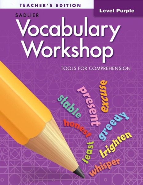 [New Edition : 교사용] Vocabulary Workshop Tools for Comprehension TE Purple(G-2)