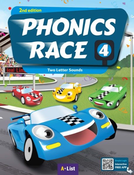 [2023 신간] Phonics Race 4 (2nd Edition) (+App+Workbook)