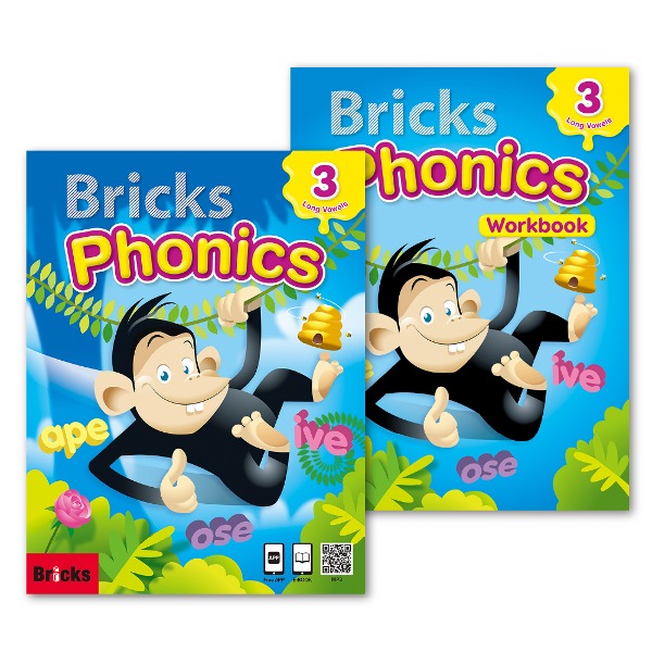 Bricks Phonics 3 Student Book + Workbook SET (총 2부)