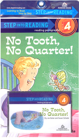 Step into Reading 4 No Tooth, No Quarter! (Book+CD+Workbook)