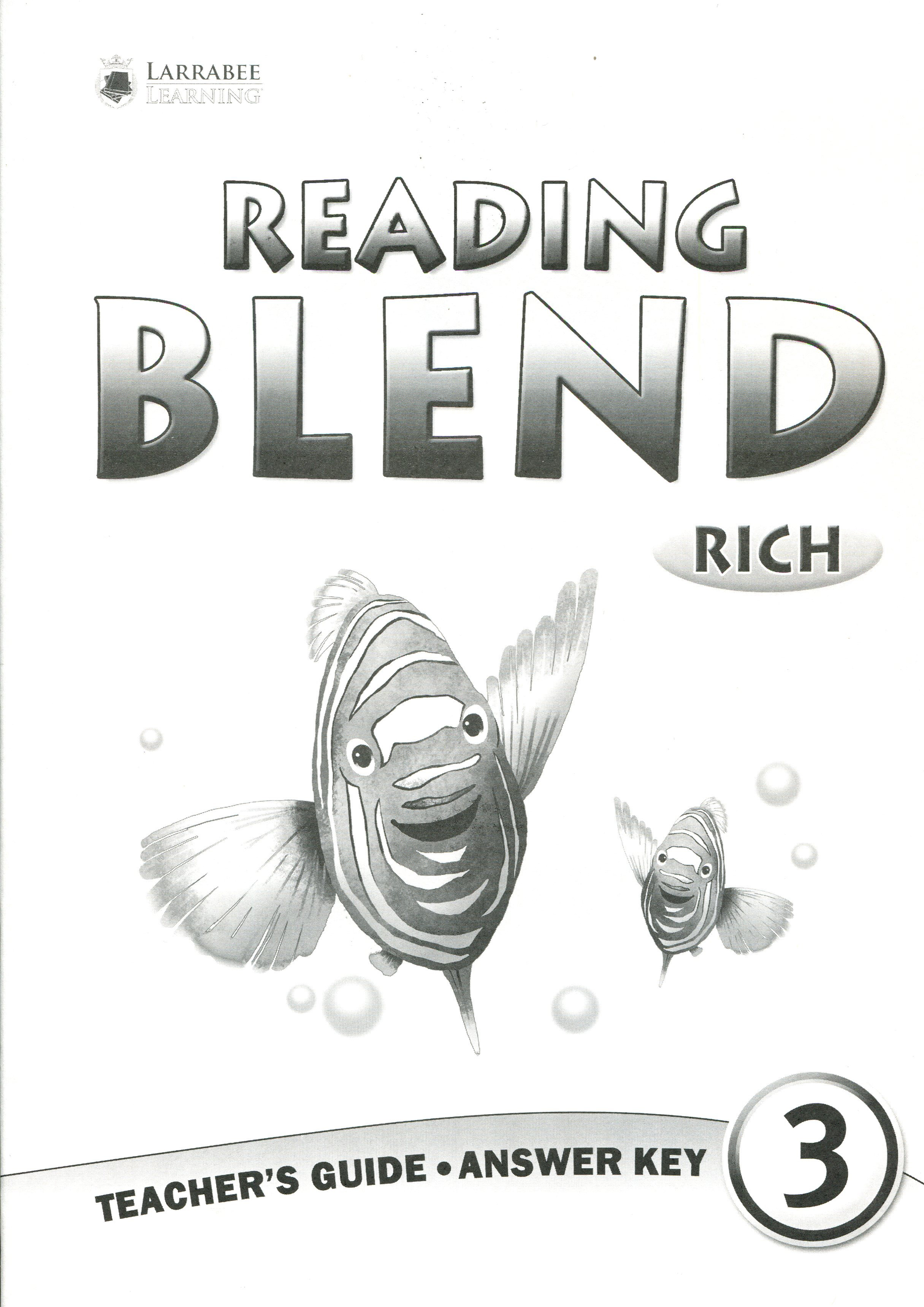READING BLEND RICH 3 : ANSWER KEY