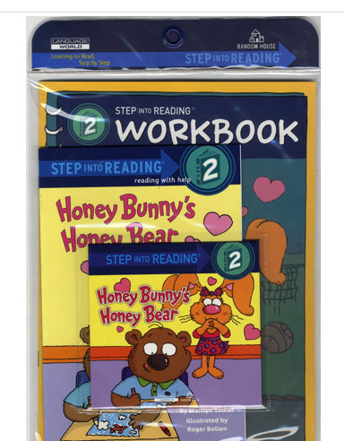 Step into Reading 2 Honey Bunny&#039;s Honey Bear (Book+CD+Workbook)