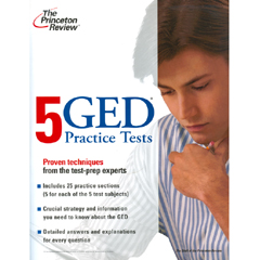 5 GED PRACTICE TESTS