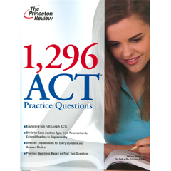 1296 ACT PRACTICE QUESTIONS