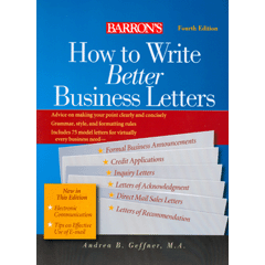 HOW TO WRITE BETTER BUSINESS LETTERS 4TH
