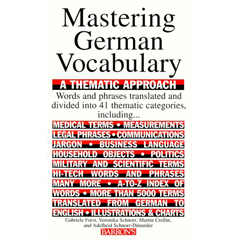 MASTERING GERMAN VOCABULARY